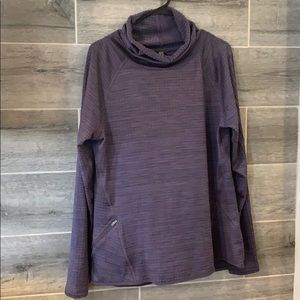 Soft Purple Activewear Pull-Over